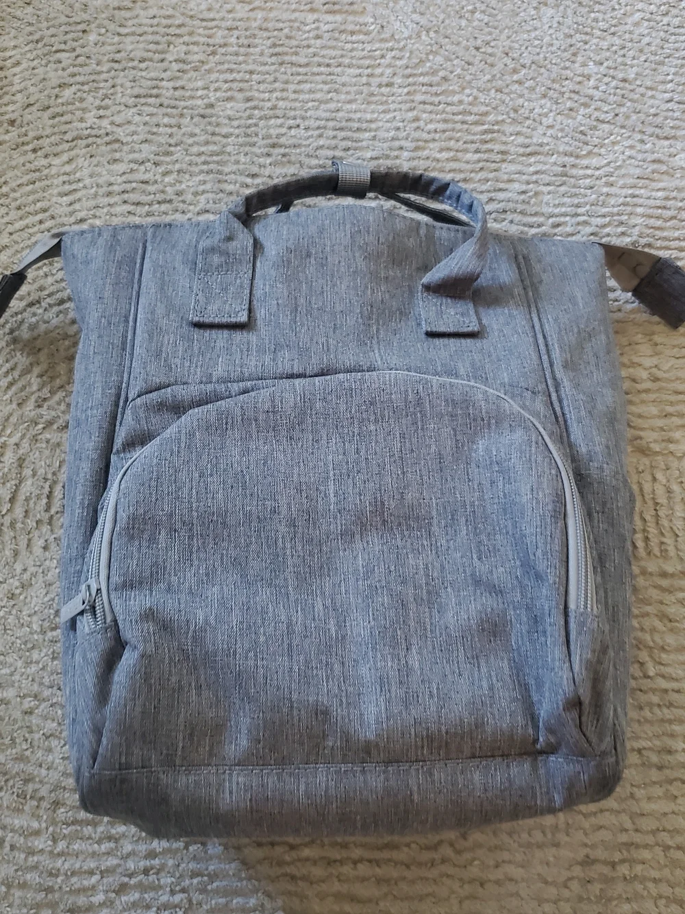 Gray Women's Baby Bag Backpack - Unbranded